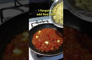 Killer tomato and Mozzarella cheese Pasta #shorts