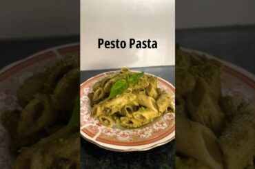 Pesto Pasta recipe #healthy #basil #cooking #recipe #shorts #youtubeshorts #easy #food #tasty