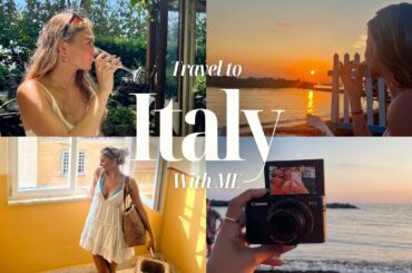 Travel with Me to Italy (Italy Vlog 1)