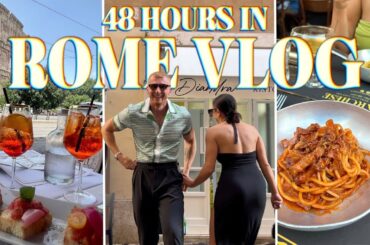 ITALY TRAVEL VLOG: Exploring Rome - Best Restaurants