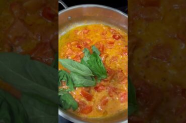 Viral Creamy Tomato Gnocchi with Burrata - RECIPE IN THE DESCRIPTION! Rubino's Italian Recipes