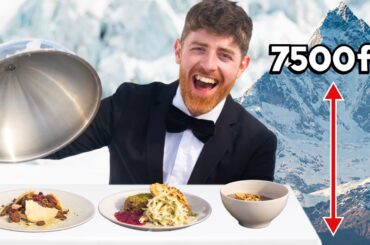 EXTREME Fine Dining in the Mountains