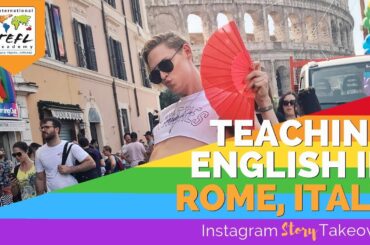 Day in the Life Teaching English in Rome, Italy with Alex Williams