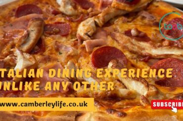 Italian dining experience unlike any other