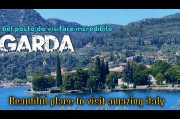 Garda, Lake Garda, Lago di Garda, Gardasee, Italy 4k, walking tour italy 4k HDR