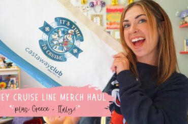 Disney Cruise Line Haul | All of my Disney Dream, Greece and Italy purchases!