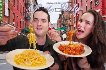 Italian Girl Shocked by Little Italy, NYC! (Worth It?)