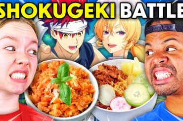 Shokugeki Battle! - Chef Ash Vs. Brian! | People vs Food