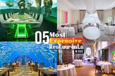 5 Most Expensive RESTAURANTS In The World  2022 | Luxury Mindset