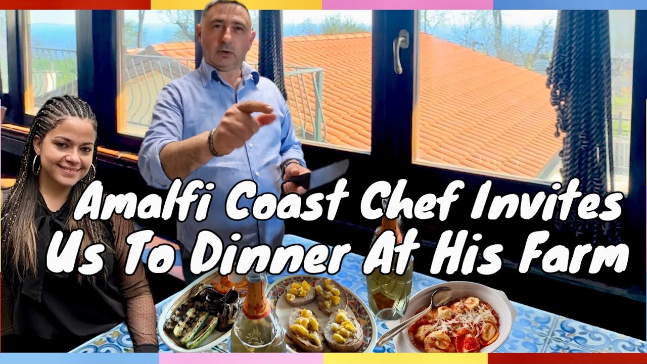 Taste Local Food In Italy (Chef In Amalfi Coast Invites Us To Eat At His Farm) Taste Local Food In Italy (Chef In Amalfi Coast Invites Us To Eat At His Farm)