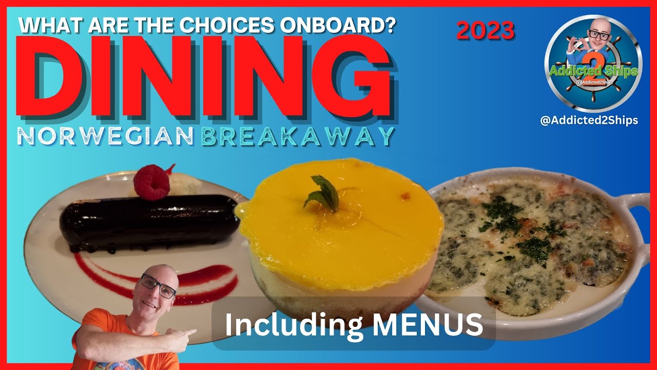 Norwegian Breakaway: Dining Guide 2023 #NCL #NorwegianBreakaway #DiningGuide Norwegian Breakaway: Dining Guide 2023 #NCL #NorwegianBreakaway #DiningGuide