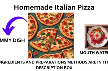 Homemade Italian Pizza  - Authentic and Delicious | MULTI RECIPE AND COOKERY CHANNEL | YUMMY DISH |