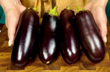 A friend from Italy taught me how to cook eggplant so tasty! Delicious! No eggs! No white flour!