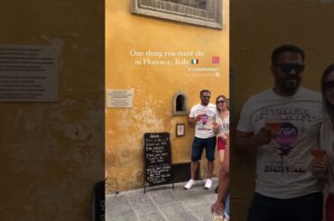 Wine Window Hopping is a thing! #travel #florence #italy