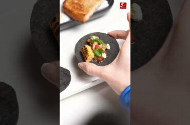 Salmon Ceviche Tostada | Bone Marrow with Capers & Sourdough | Spinach Soup with Ricotta & Quail Egg