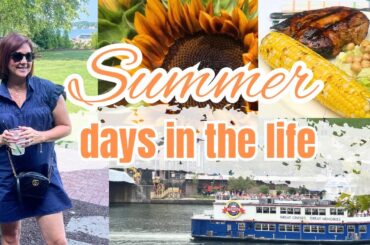 SUMMER DAYS VLOG | Summertime Italian Tradition, Grilling Out, Baseball Game, NEW Favorite Lipsticks