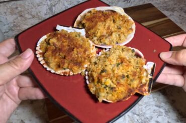 Baked Italian Stuffed Clams!  I LOVE Cooking In My Shells!!