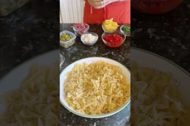 Italian Bow Tie Pasta Salad