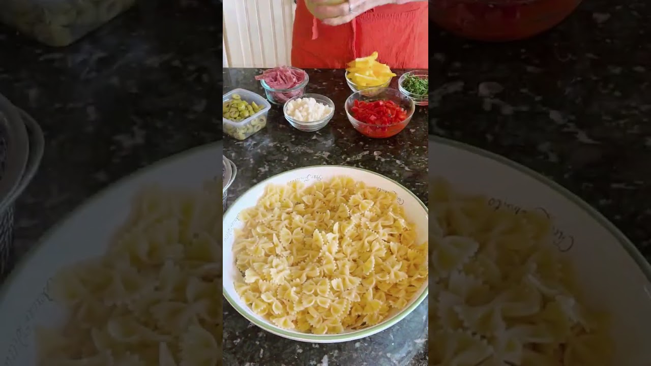 Italian Bow Tie Pasta Salad Italian Bow Tie Pasta Salad