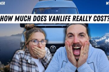 We REVEAL the reality of our vanlife costs! Summer & Winter Europe trip cost breakdown