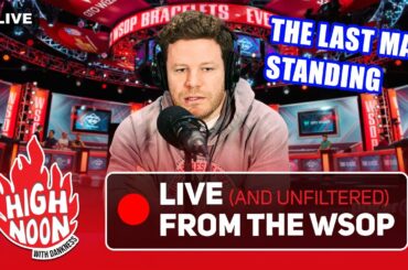 LIVE WSOP coverage from the Horseshoe with Will Jaffe, Ryan DePaulo, and Mintzy