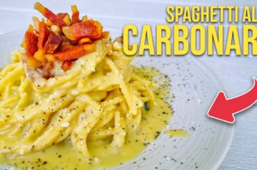 How to Make SPAGHETTI alla CARBONARA Like a Roman (The Latest Carbonara Version 2023)
