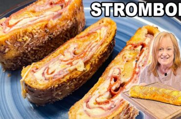 Easy STROMBOLI A Pizza Dough Rolled With Delicious Italian Toppings