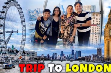 TRIP TO LONDON | Family Travel Vlog | London Eye, Big Ben International Travel | Aayu and Pihu Show