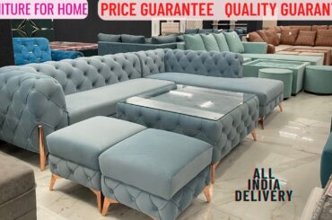 Sofa Bed Chairs Dining Table at Lowest Price in Furniture Market Delhi | Chesterfield Sofa Factory