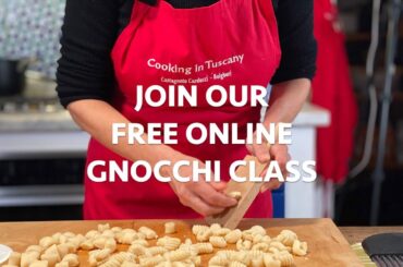 Learn how to make gnocchi: Free Online Cooking Class!