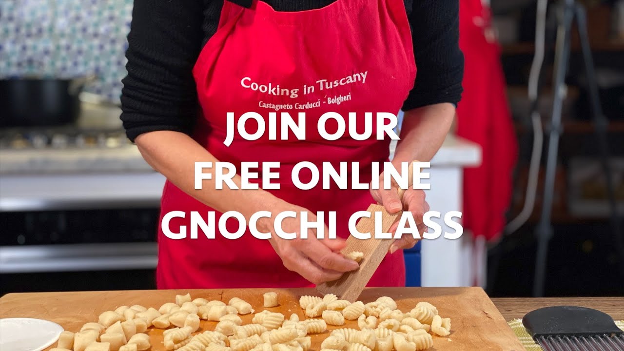 Learn how to make gnocchi: Free Online Cooking Class! Learn how to make gnocchi: Free Online Cooking Class!