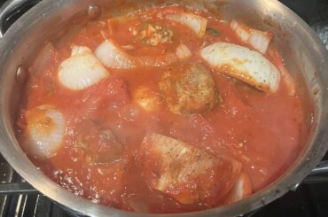 Spaghetti and Meatballs with homemade sauce