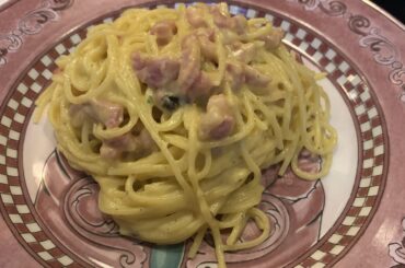 Truffle carbonara from Trattoria Za Za in Florence