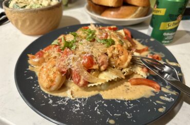 Cajun shrimp pasta