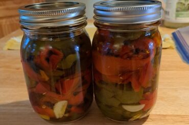 Italian Peppers in Oil