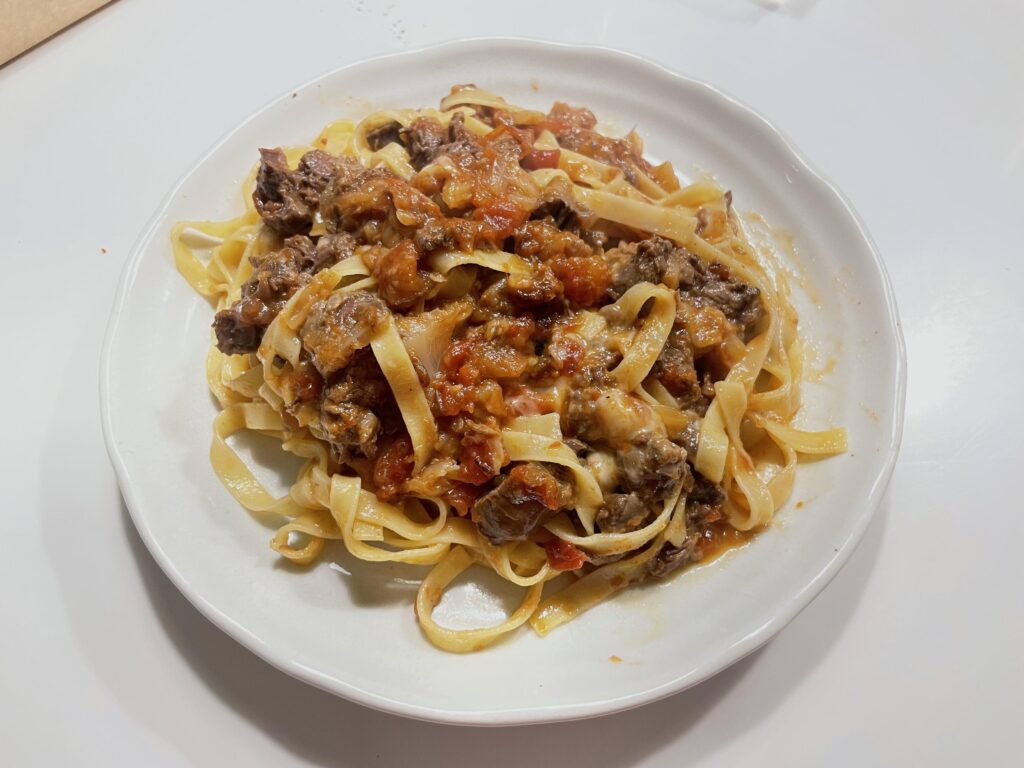 Beef Shin Ragu Fettuccine