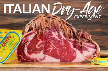 I DRY-AGED steaks in ANCHOVY and this happened!