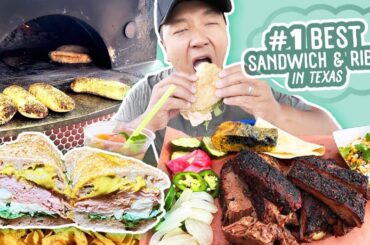 #1 BEST Sandwich, BBQ Ribs & Frito Chip MOUNTAIN in Texas is in a TINY Desert Town