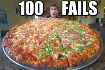 UNDEFEATED FOR 5 YEARS - GARBONZO’S MONSTER PIZZA EATING CHALLENGE IN IDAHO