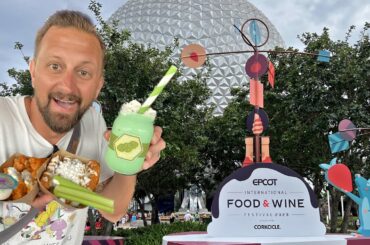 Trying 10 NEW Food Items At Disney's Food & Wine Festival In EPCOT 2023! | Going On A Taste Journey!