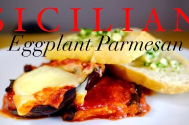 Eggplant Parmesan|Italian Aubergine Parmigiana