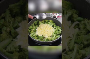 When I have broccoli, I always make this recipe #shorts