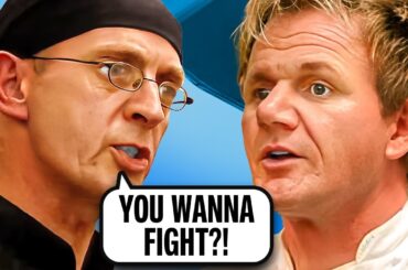 Most PHYSICAL Moments on Kitchen Nightmares!