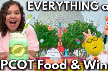EVERY. SINGLE. BOOTH! Guide to Epcot Food & Wine Festival 2023 - Food, Entertainment, Merchandise