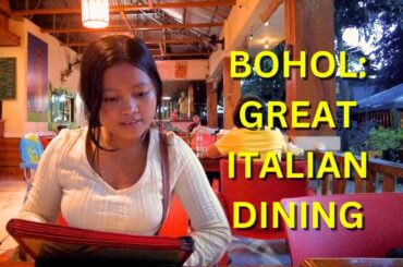 'Al Fresco' Italian Dining on Bohol
