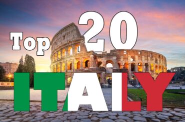 Top 20 ITALY Places To Visit - 4K Travel Guide