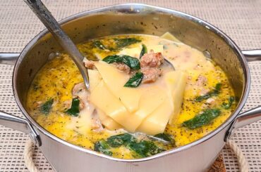 How to make Healthy Italian Soup Recipe So Easy,Tasty Soup Recipes with Sweetlana's Good Kitchen