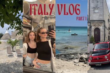 ITALY VLOG | PART 1 | markets, family and food!