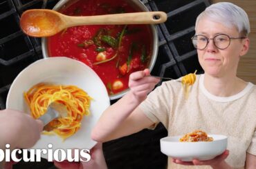 The Best Tomato Sauce You'll Ever Make (Restaurant-Quality) | Epicurious 101