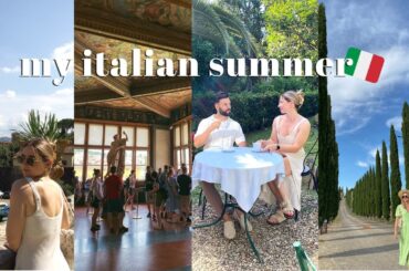 TUSCANY VLOG| best food Florence| scenic spots of Val d'Orcia| San Gimignano, Montepulciano & more